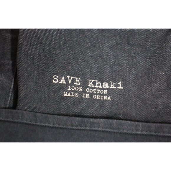 Save Khaki United S.K.U. Utility Heavy Distressed Canvas Tote Bag NEW N1252 - Picture 10 of 10